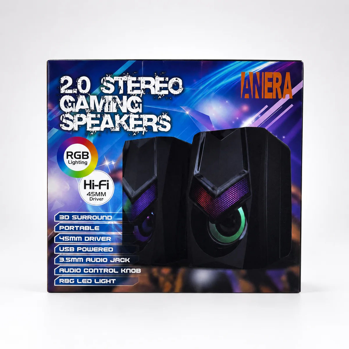 PARLANTE STEREO GAMING SPEAKERS ANNERA